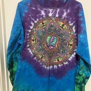Grateful Dead XL Longsleeve tie dye T-shirt multi color